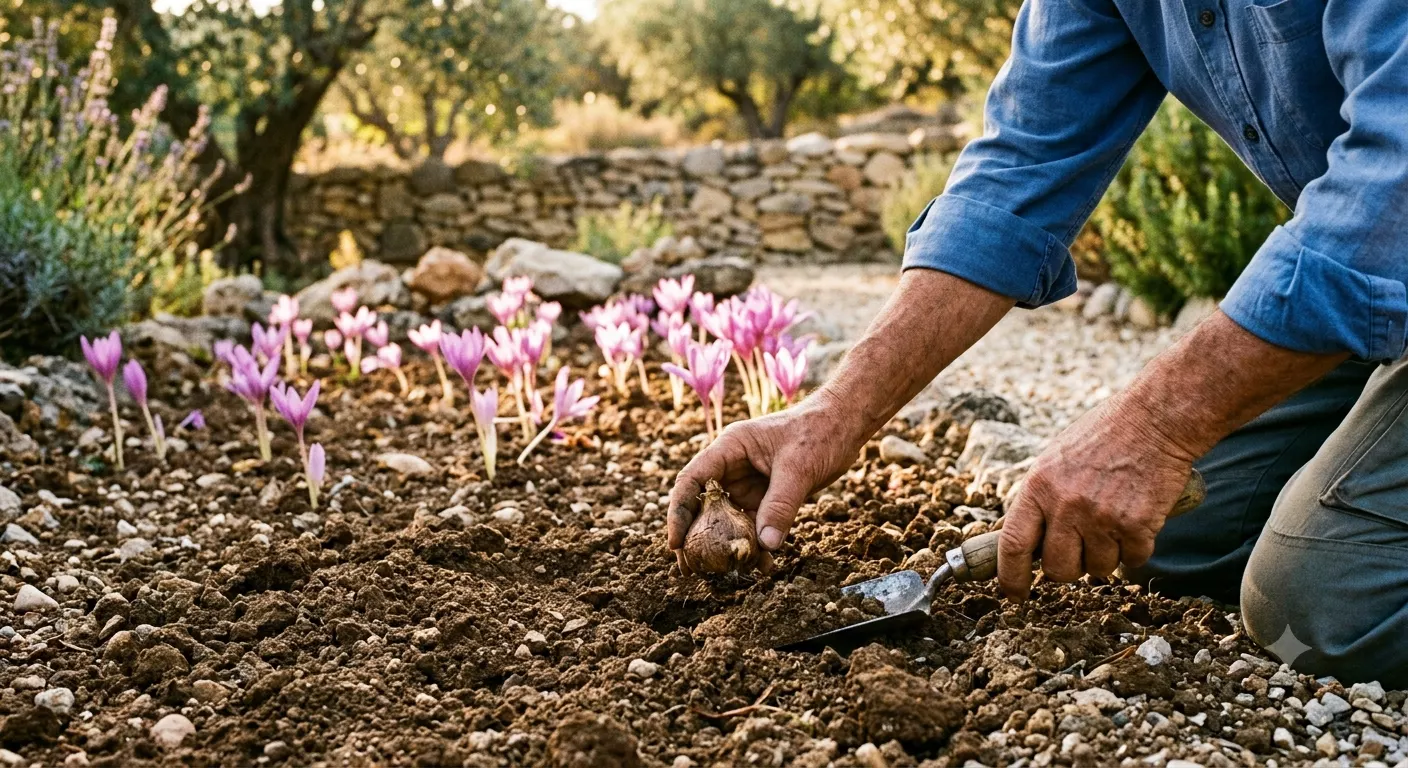 Bulbes d'automne : plantez colchiques et crocus safran dès août